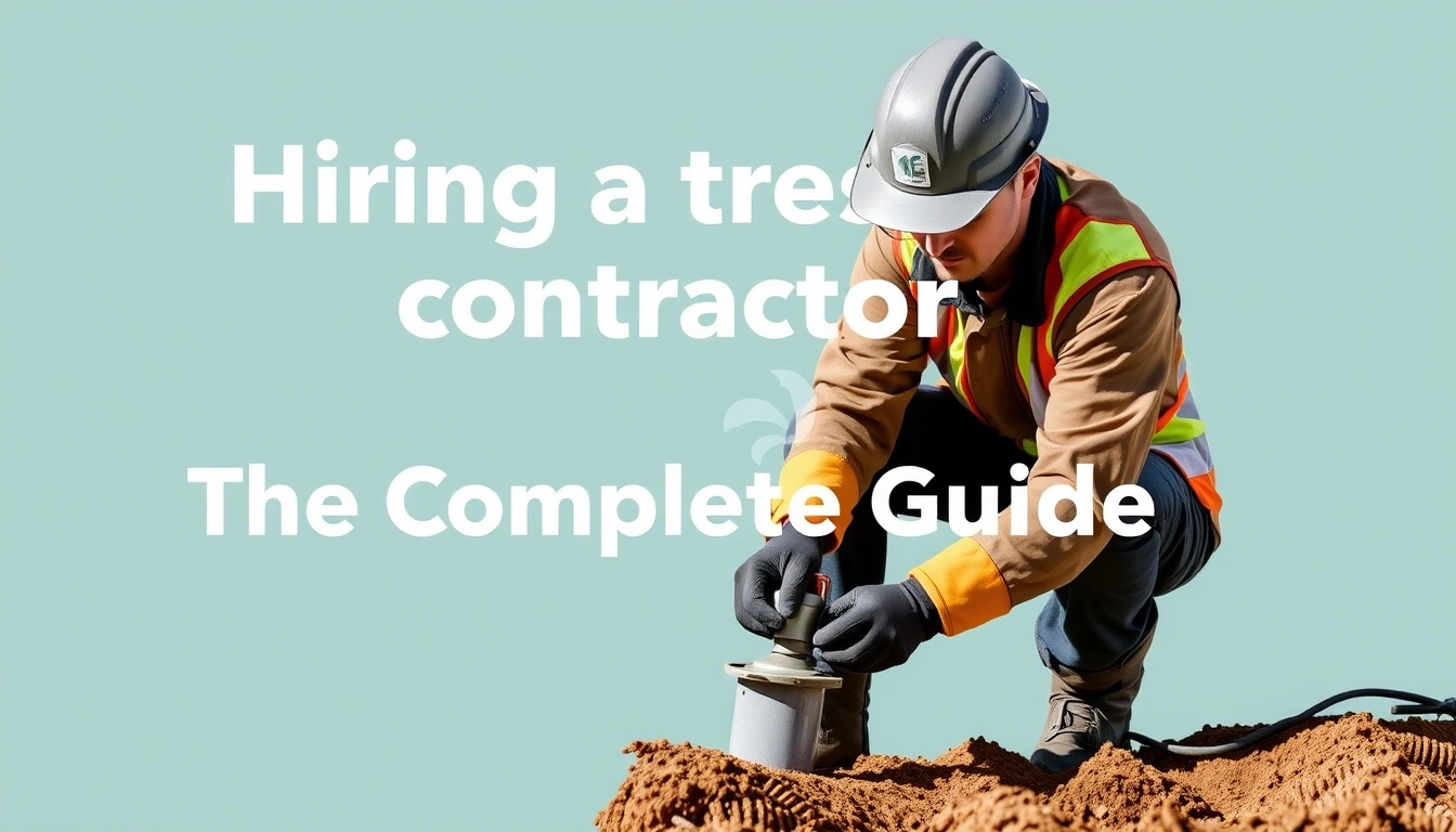 Hiring a trenching contractor and service trust — The Complete Guide Hiring a trenching contractor and service trust — The Complete Guide