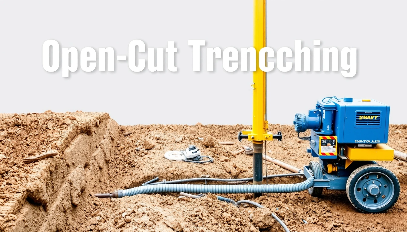 Open-Cut Trenching vs Directional Drilling for Utility Lines