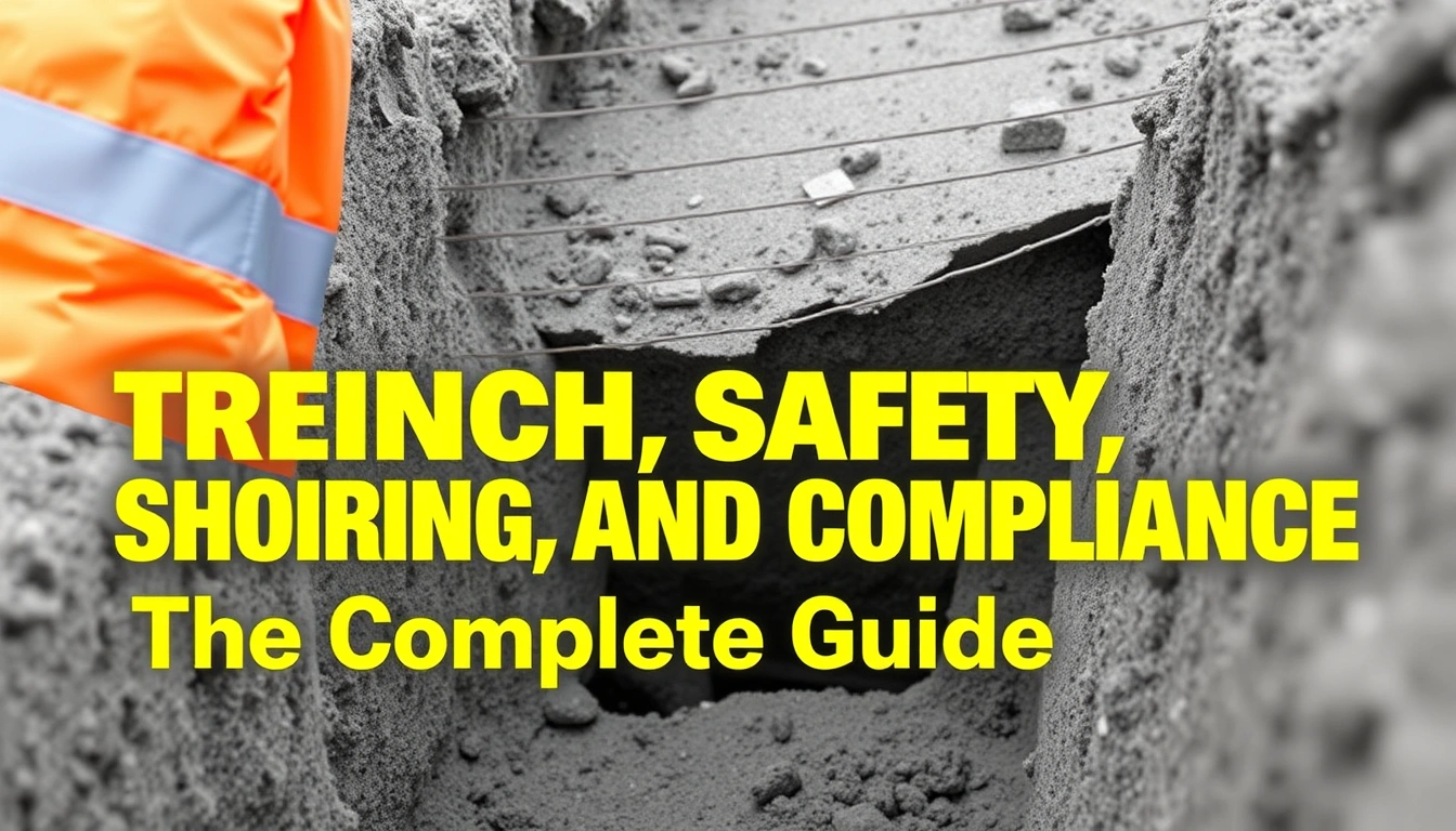 Trench safety, shoring, and compliance — The Complete Guide