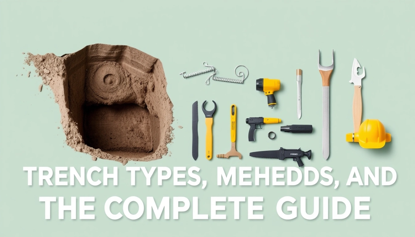 Trench types, methods, and equipment — The Complete Guide