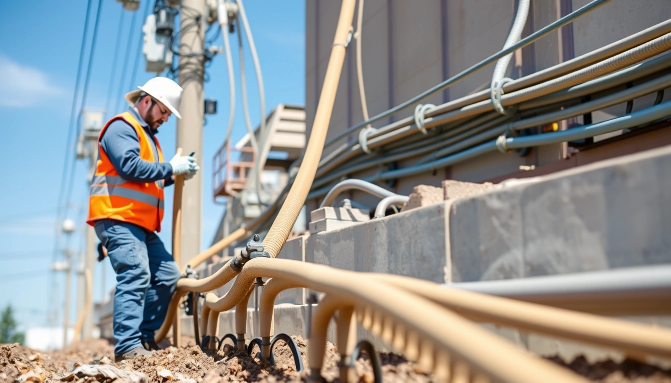 What to Expect During a Utility Line Installation Project